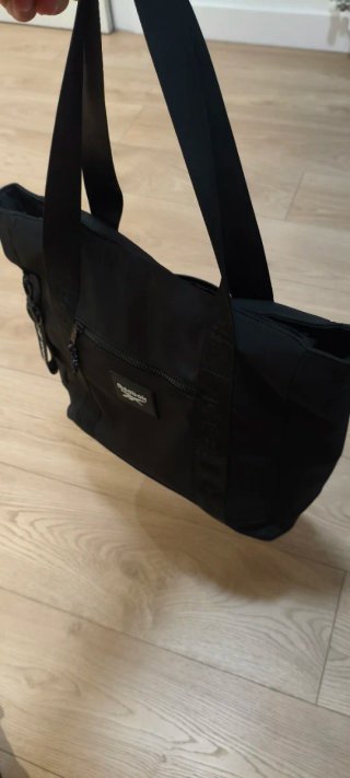 Reebok Black Tote Bag with Laptop Sleeve