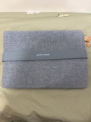 Bolsa carrito Pasito a Pasito azul y cambiador