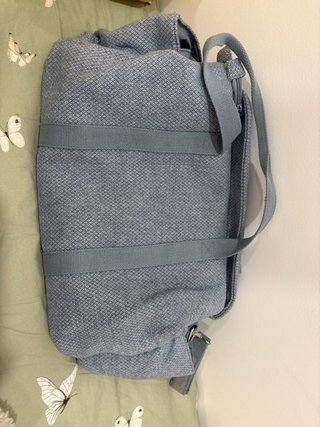 Bolsa carrito Pasito a Pasito azul y cambiador