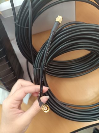 Kit Antena Exterior Coaxial RG58 15m