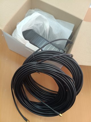Kit Antena Exterior Coaxial RG58 15m