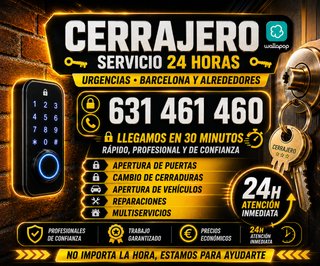CERRAJERO BARCELONA URGENCIAS 24H