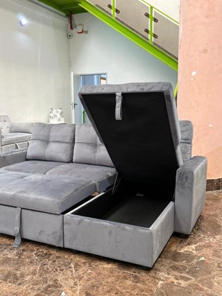 Sofá Cama Gris Oscuro Pau