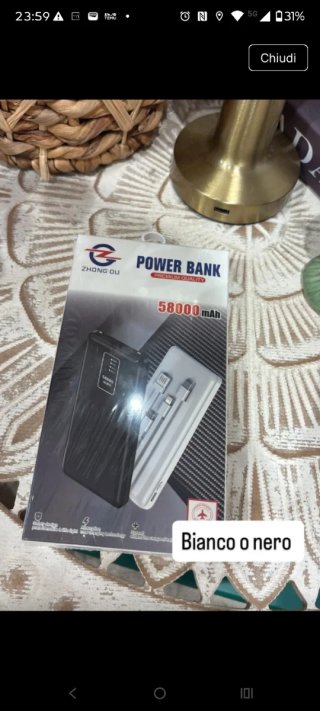 Power Bank 58000 mAh