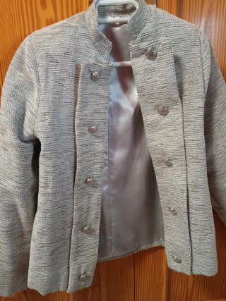 Traje Fallero Azul y Gris