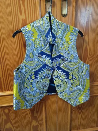 Traje Fallero Azul y Gris