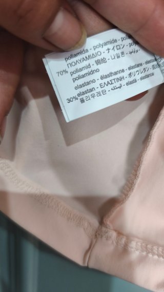 Top Corsetero Zara Talla L Encaje Rosa
