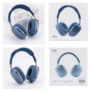 Cuffie wireless P9 blu