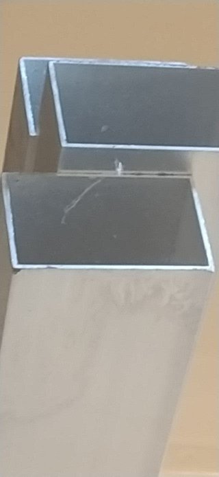 Tubo Aluminio Rectangular  40x60