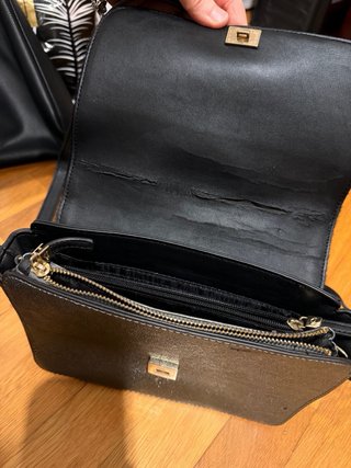 Borsa Carpisa nera e argento
