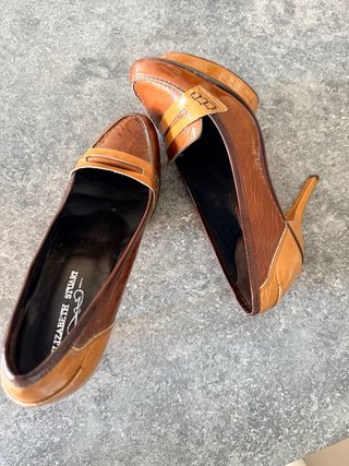 Zapatos charol tacón Elizabeth Stuart 38,5