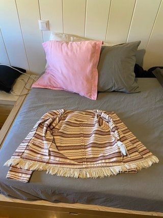 Chaqueta étnica boho con flecos