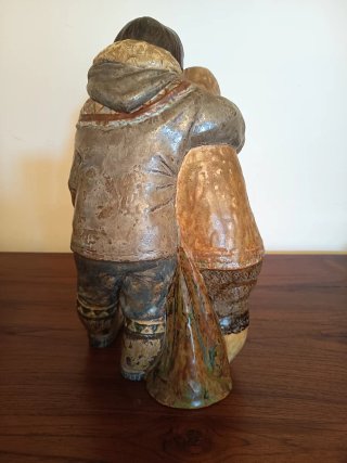 Figura Lladro Niños del Ártico