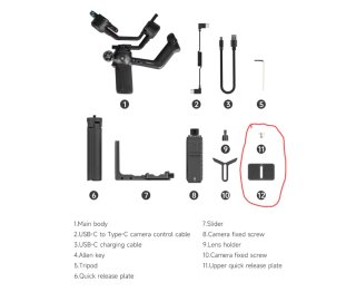 Stabilizzatore gimbal FeiyuTech SCORP-C2 per fotocamere DSLR e mirrorless