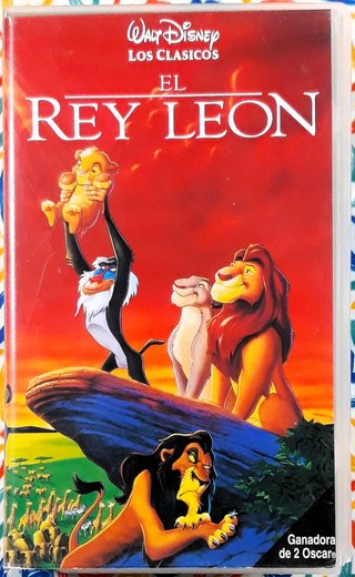 El Rey León - Walt Disney - VHS