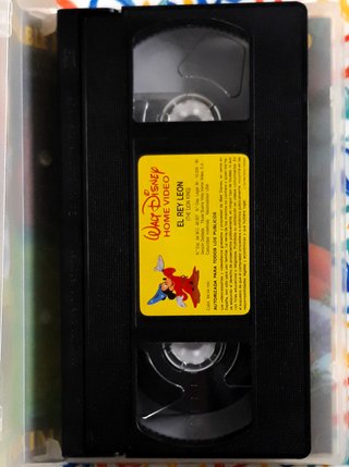 El Rey León - Walt Disney - VHS