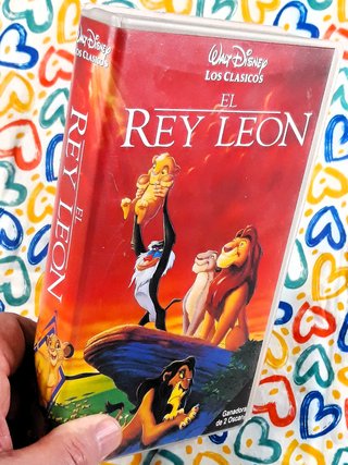El Rey León - Walt Disney - VHS