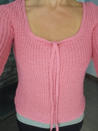 Jersey a estrenar. Mango. Talla S. Rosa fucsia.