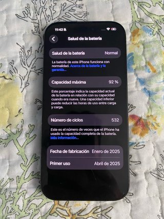 iPhone 16 Pro 256GB Space Gray 92%bat