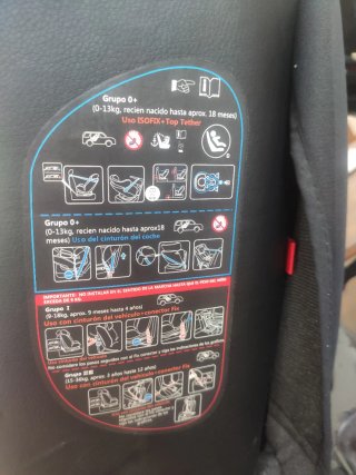 2 Sillas coche 360º ISOFIX 0-36kg BBGO ST-3