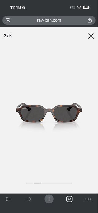 Gafas Ray-Ban Zuri Bio-Based Marrones