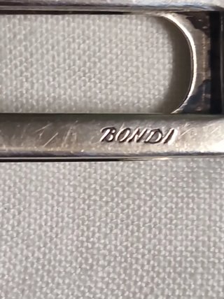 Fermasoldi Argento 925 Racchetta Tennis Bondi