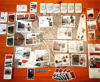 Días de ira Budapest 1956 juego de mesa