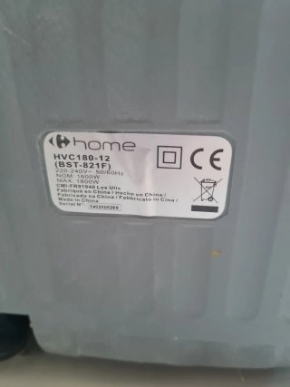Aspiradora Home 1800W Roja