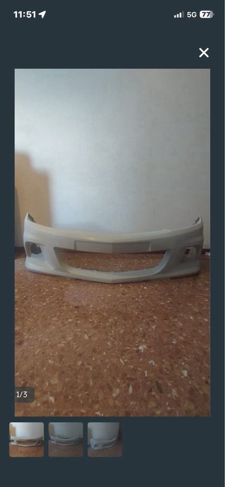Parachoques opel astra OPC