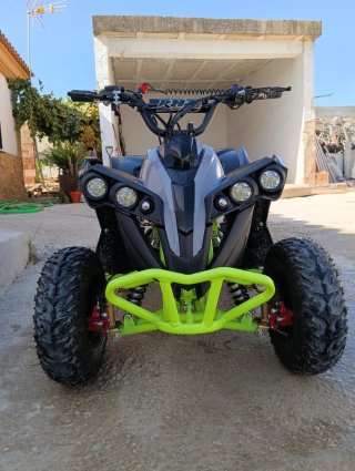 Quad 50cc Negro y Verde