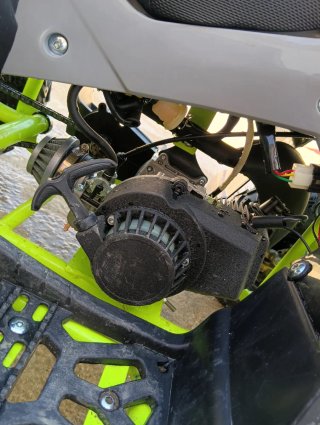 Quad 50cc Negro y Verde
