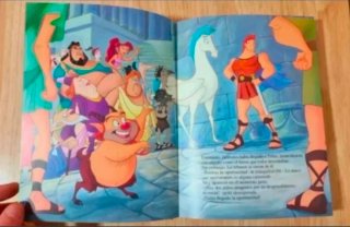 Clásico cuento Disney. "Hércules". GAVIOTA.
