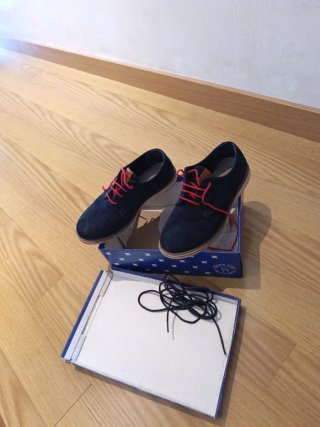 Zapatos de piel marino talla 36