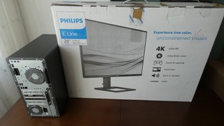Ordenador Sobresa HP Envy + Monitor Philips 28" 4K