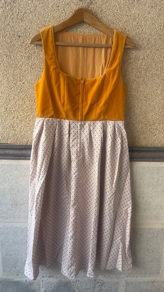 Vestido Dirndl • T.M o T.S • Mostaza • Sin Blusa