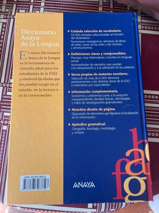 Diccionario Anaya de la Lengua Española