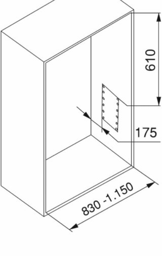 Saliscendi per armadio in metallo