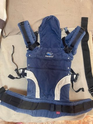Mochila Portabebés Manduca Azul
