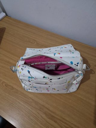 Bolso Desigual Neon Art Blanco Multicolor