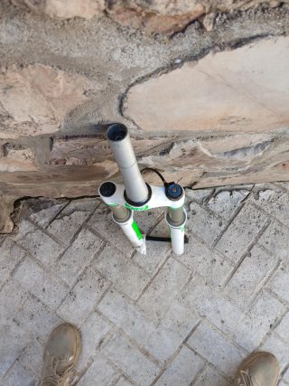 Horquilla Rock Shox 29 Blanca