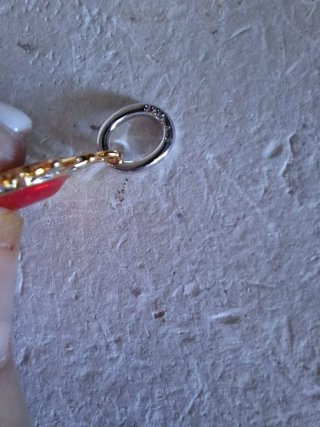 Charm Pendente Sole Radioso Oro Rosso