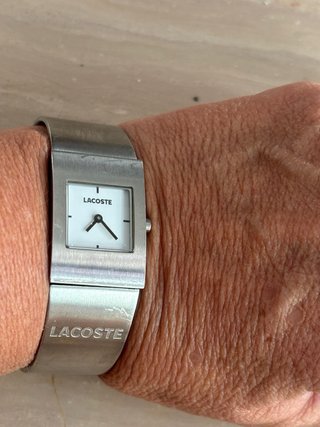 Reloj Lacoste Vintage Esfera Blanca