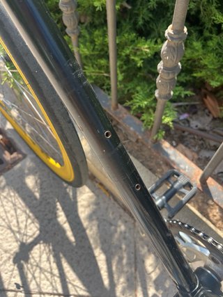 Bicicleta Fixie/Piñón Libre Negra Ruedas Amarillas