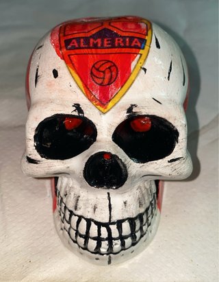 Calavera Decorativa UD Almería