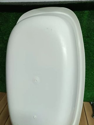 Orthex Bañera de 50 L con tapón | Blanco | Bañera