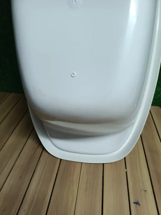Orthex Bañera de 50 L con tapón | Blanco | Bañera