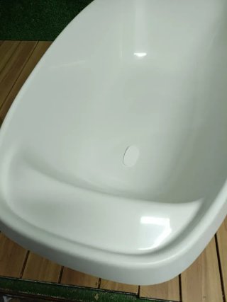 Orthex Bañera de 50 L con tapón | Blanco | Bañera