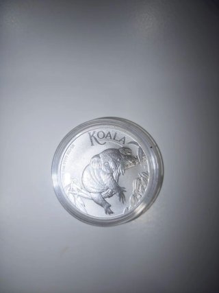 LOTE 3 MONEDAS Onza Plata Koala Australia