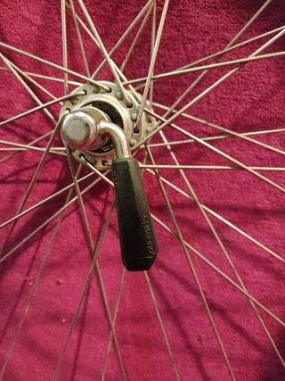 Ruote con cerchi FIR MS 24D e mozzi Shimano XT 7V.