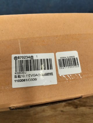 Monitor portátil Podofo K0202EU 10,1" HDMI VGA